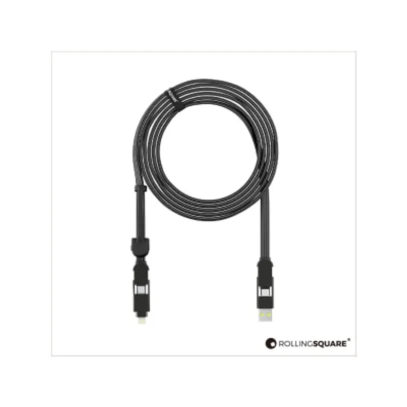Rolling Square InCharge XL 6合1 100W 快速充電線 2米