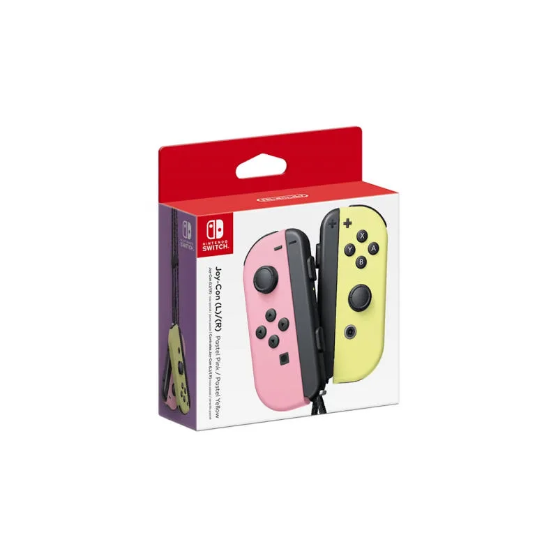 NS JOY-CON 左右手掣 淡雅粉紅／淡雅黃