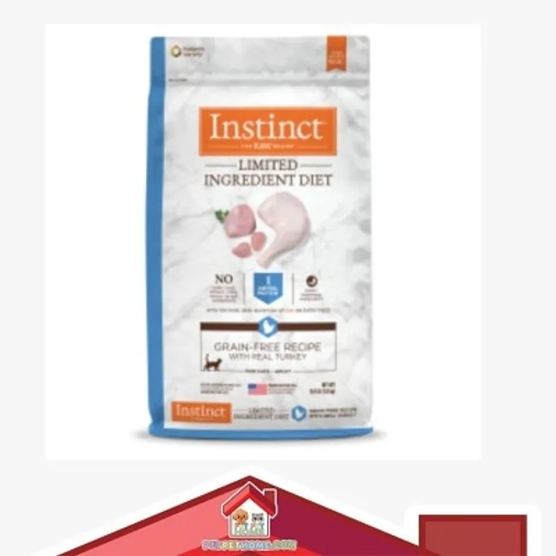Nature's Variety Instinct 本能 無穀物單一蛋白 LID 火雞肉貓乾糧 11lb [6165874]