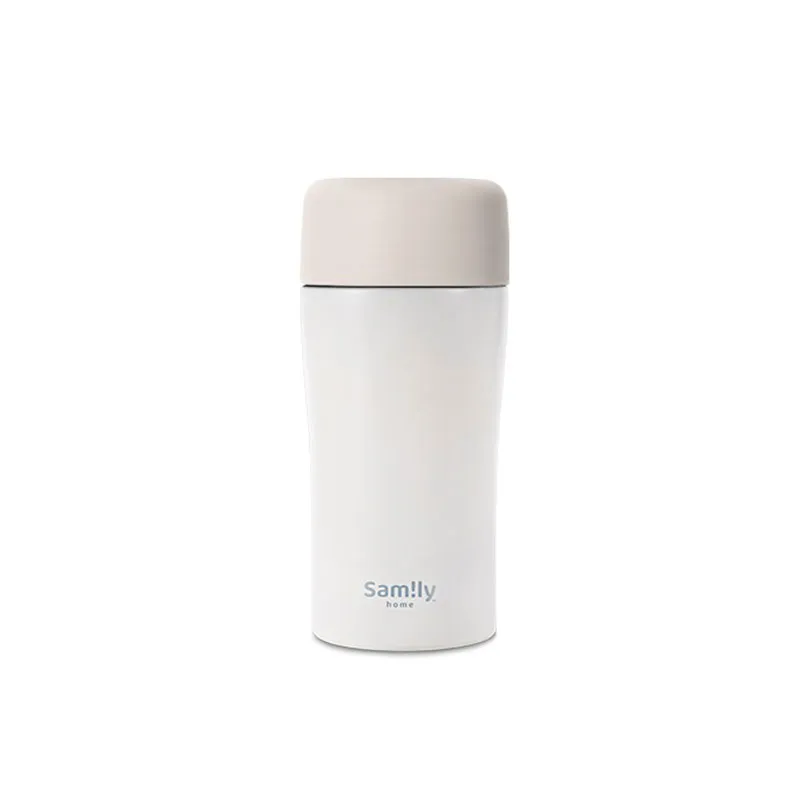 Samily 354ml 真空玻璃保温杯 - 石头灰