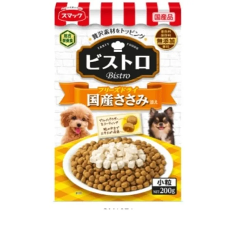 SMACK BISTRO 無穀小型犬糧 拌凍乾-九州雞肉粒 (200g) SM1274