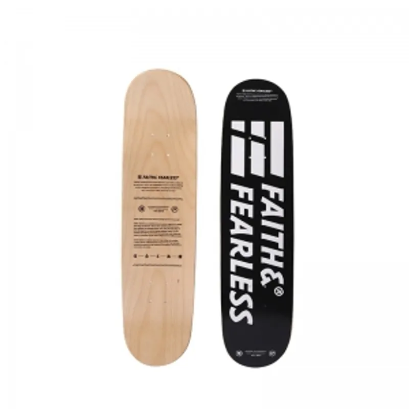 Faith & Fearless 黑色滑板板面