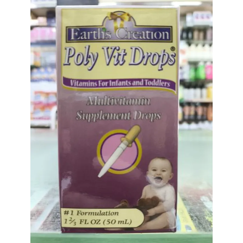 EARTH S CREATION POLY VIT DROPS美國寶兒嬰幼兒多種維他命滴劑