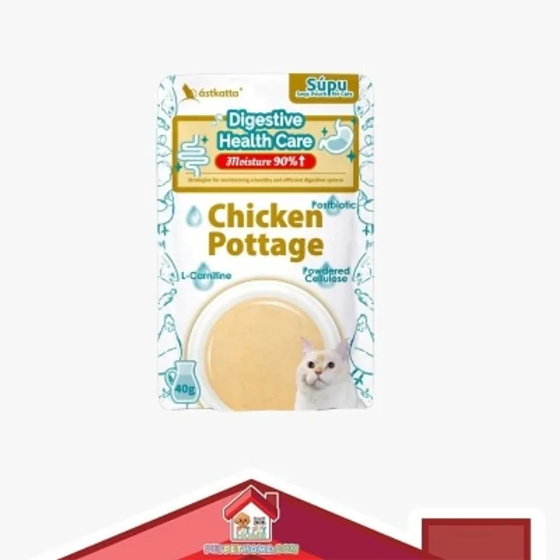 astkatta Astkatta [P00187] 營養補水湯包 腸道護理 濃雞湯 貓濕包 40g