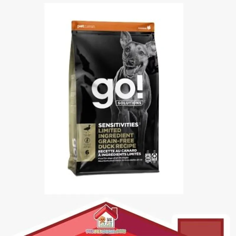 GO! SOLUTIONS 低敏美毛系列 鴨肉狗糧配方
