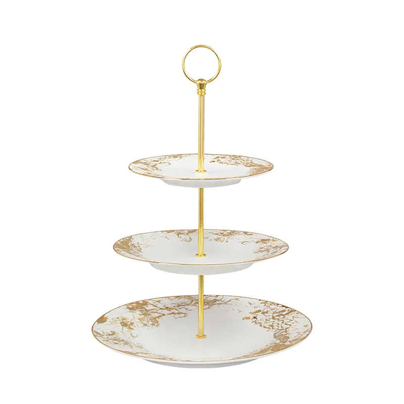 Porcel BELLE ÉPOQUE系列 3层点心架 28cm