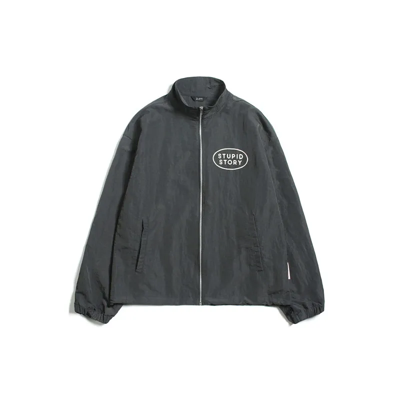 TEE LIBRARY 长袖印花拉链外套