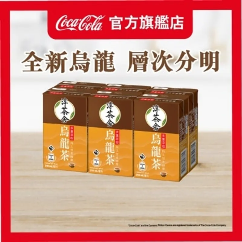 淳。茶舍 烏龍茶飲料（無糖）6包裝