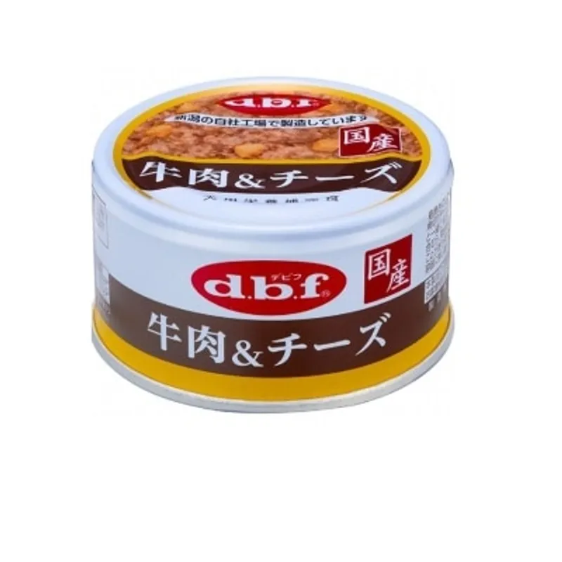 D.B.F 牛肉(加雞肉)& 芝士 狗罐頭 (85g) - d.b.f