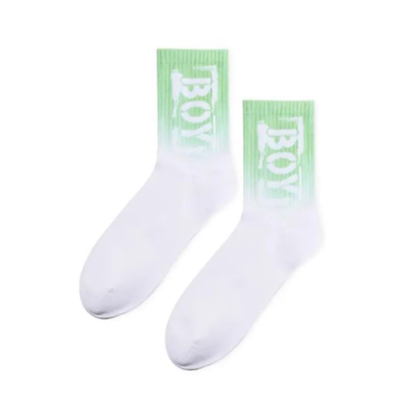 BOY LONDON 印花中筒袜