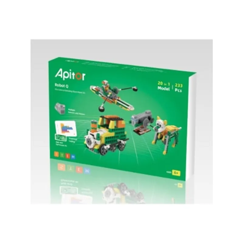 APITOR SuperBot STEAM編程學習20合1機械人 Apitor Robot Q
