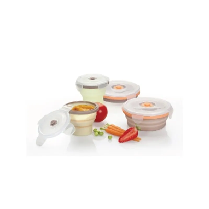 Babymoov 矽膠摺疊食物儲存碗