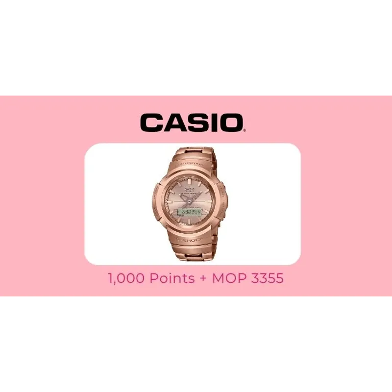 CASIO時尚設計指針錶