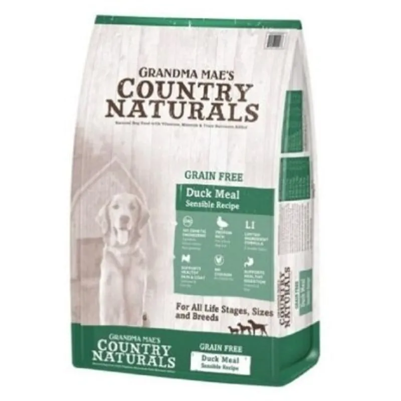 COUNTRY NATURAL Country Naturals - 無穀物全犬種防敏鴨肉精簡配方狗乾糧