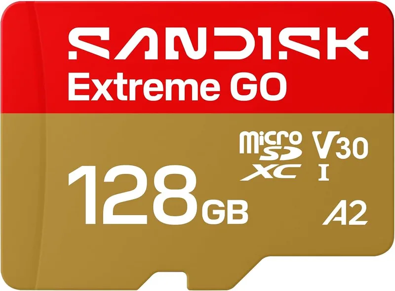 SanDisk Extreme microSDXC UHSーI 記憶卡 128GB