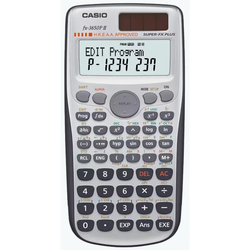 CASIO 多功能科學函數計算器 FX3650PII