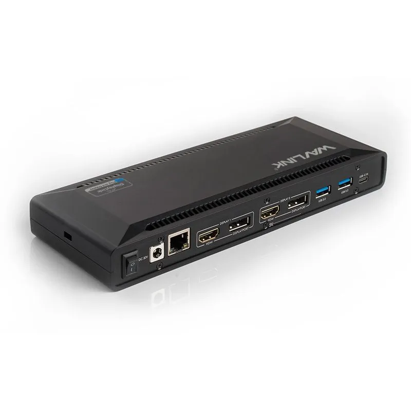 WAVLINK 5K / Dual 4K DisplayLink USB-C 100W PD充電 多功能擴展基座 WLUG69PD2PRO