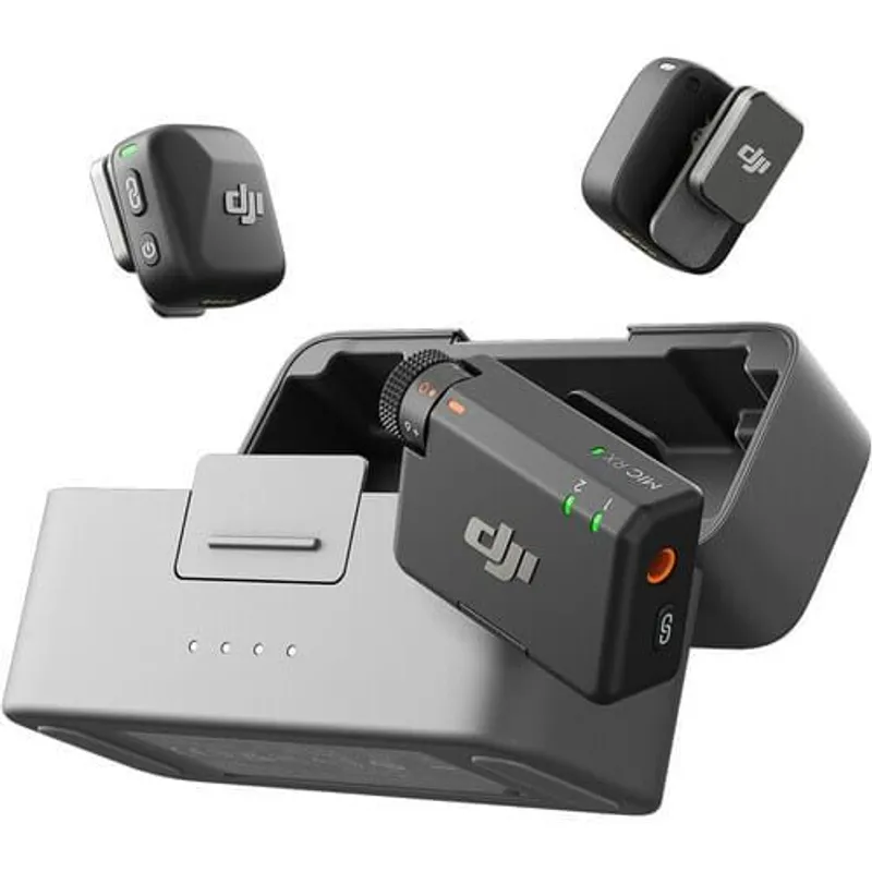 DJI MicMini無線收音咪(兩發一收，含充電盒) MICMINI/2TX+1RX+CHARGINGCASE