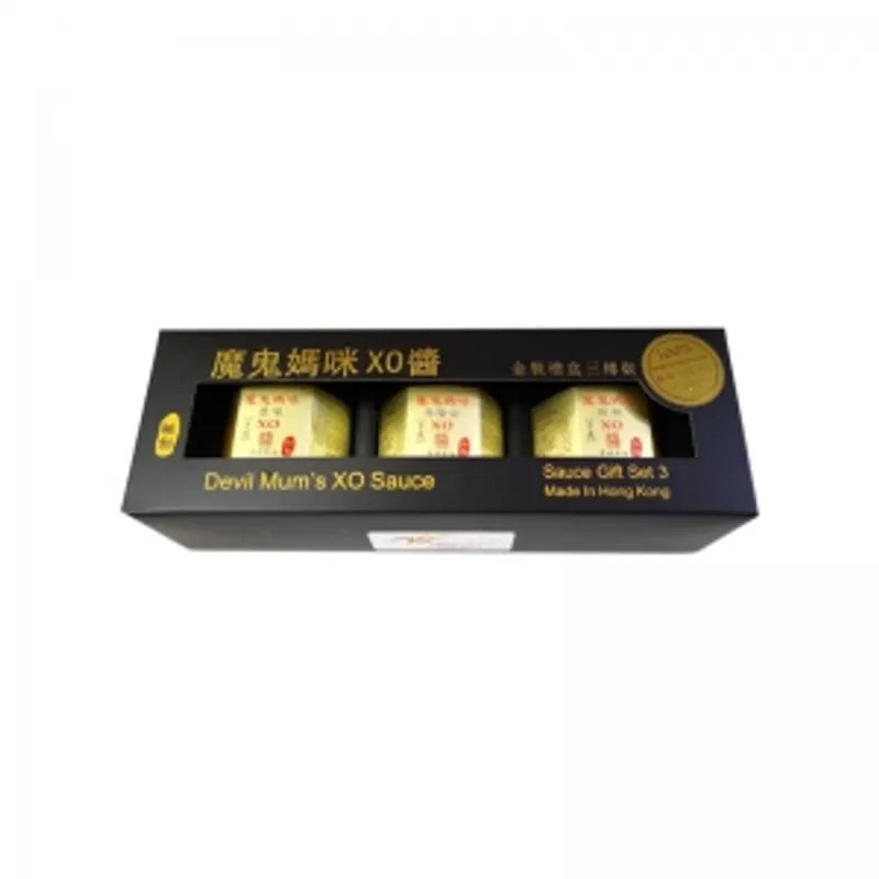 【澳門月售過千】魔鬼媽咪XO醬雜錦禮盒 220gx3瓶