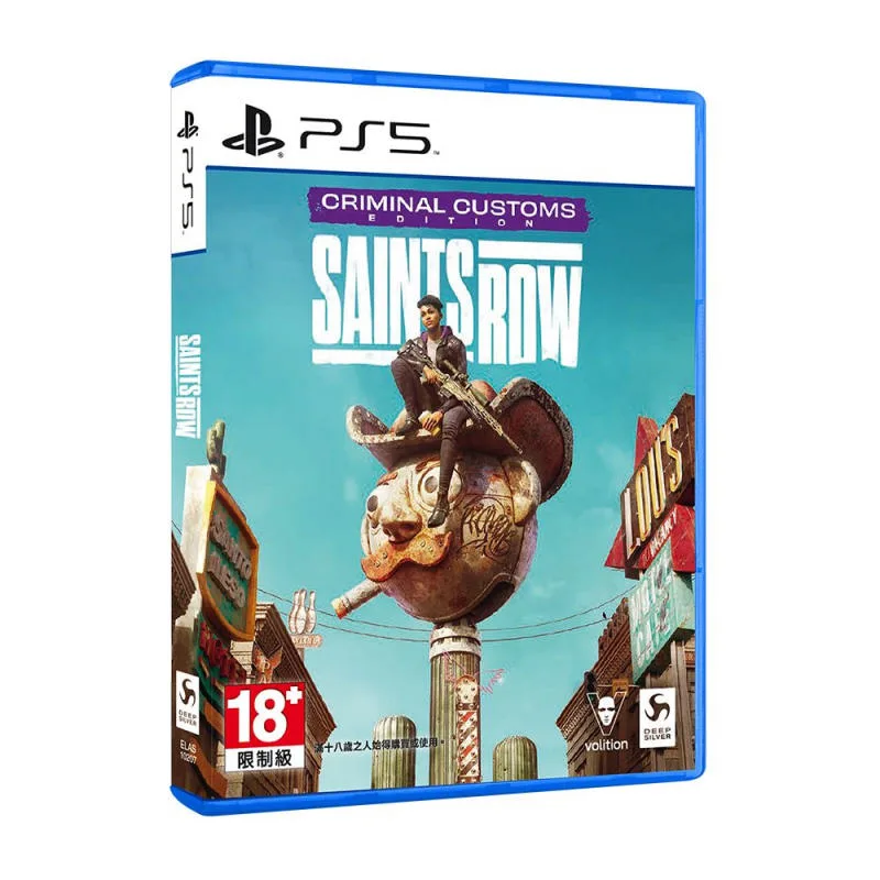 PS5 黑街聖徒 無法無天版 Saints Row Criminal Customs Edition 中／英文 亞洲版