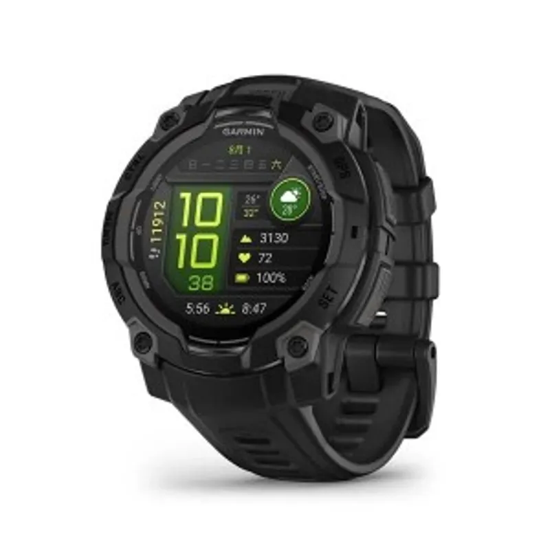 Garmin Instinct 3 – 45 mm, AMOLED 本我系列 GPS 智慧腕錶 (極致黑)
