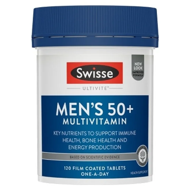 SWISSE Swisse Ultivite 50歲以上男性多元維他命 120片裝