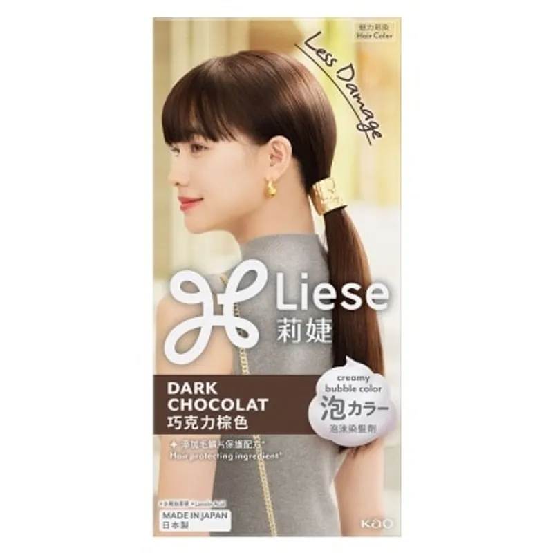 LIESE Liese 泡泡染髮劑 - 巧克力棕色