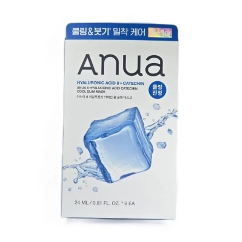 ANUA 透明質酸清涼舒緩面膜​5+1