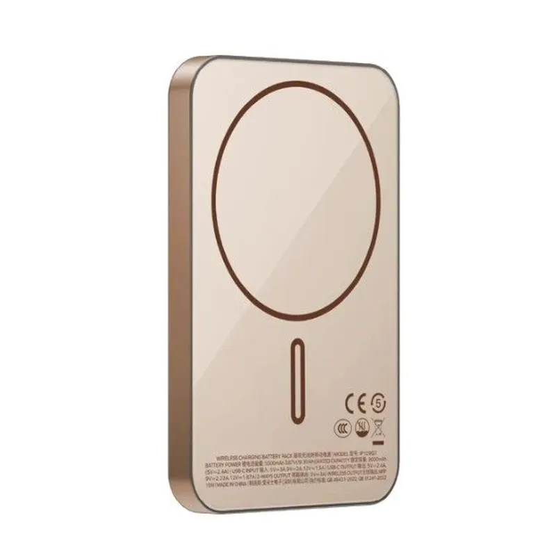 MOMAX 5000mAh Qi2磁吸移動電源(砂岩) IP129Q2L2
