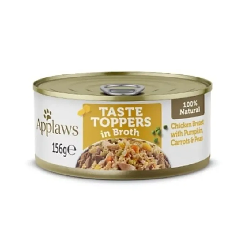 Applaws [3032] 全天然系列 肉絲湯汁配方 雞胸・蔬菜 狗罐頭 156g