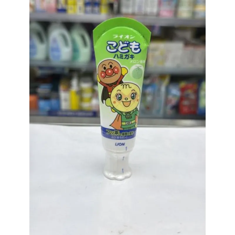 獅王麵包超人兒童牙膏(蜜瓜味)40G