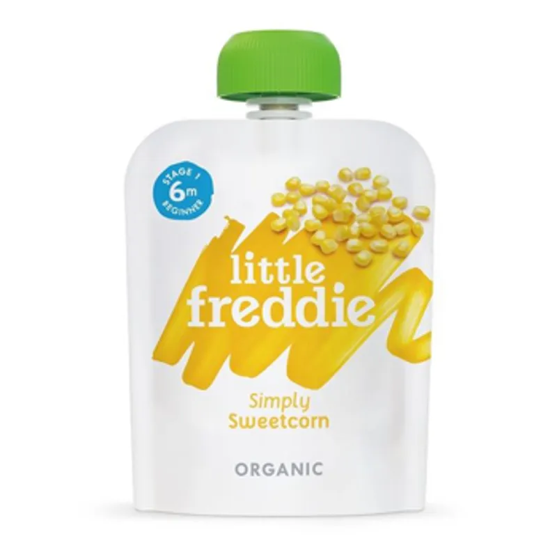 LITTLE FREDDIE 英國有機甜玉米蓉 100G