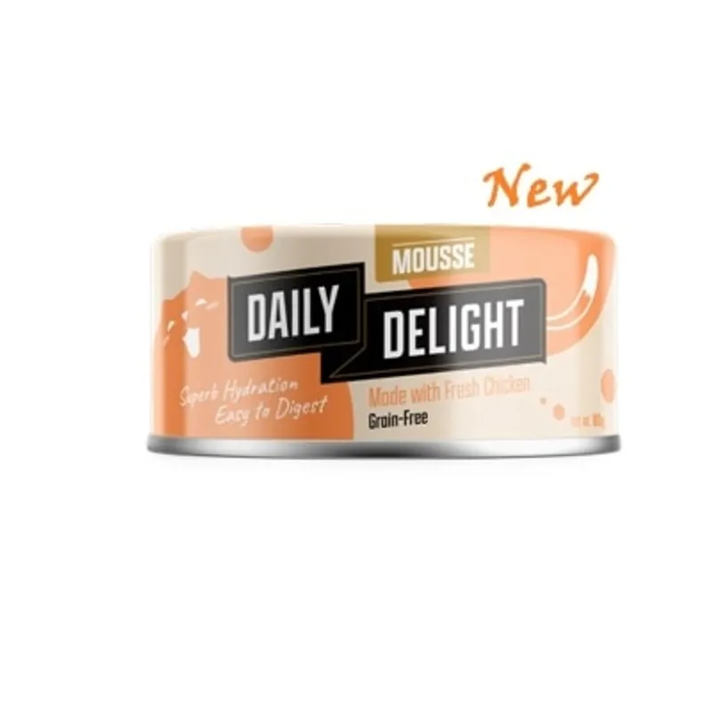 Daily Delight Mouuse 雞肉慕絲 貓罐頭 80g (DD62)