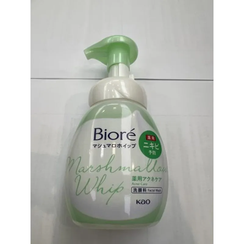 Biore碧柔泡沫洗面奶150ML-抗痘(綠)