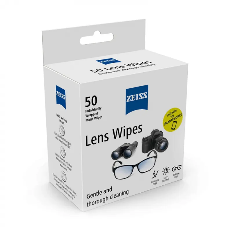 ZEISS 多用途鏡片清潔濕紙巾 LENSWIPE