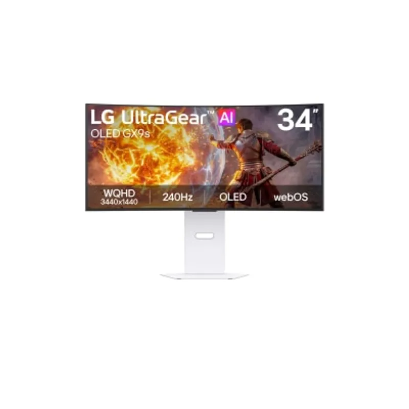LG 樂金 UltraGear™ GX9s 34GX90SB-W 34" 240Hz 曲面 電競顯示屏