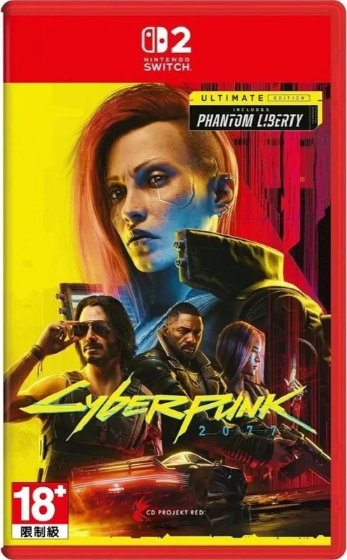 NS2 電馭叛客 2077：終極版 Cyberpunk 2077: Ultimate Edition 中/英文 版
