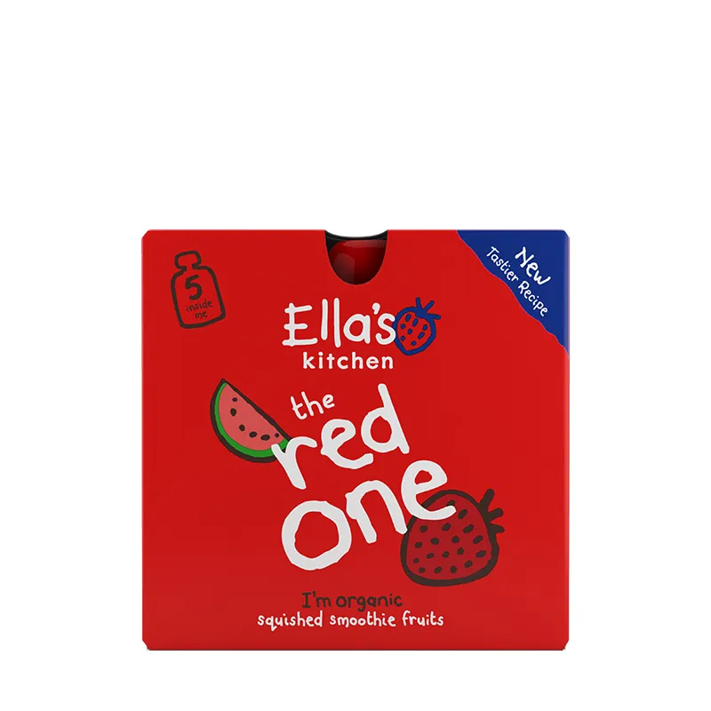 Ella's Kitchen 有机红色杂果蓉五包盒装 90GX5