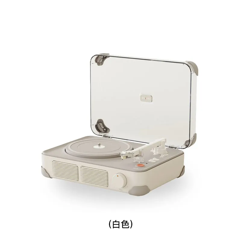 SYITREN 一体式黑胶碟播放器(白色) T400/WHITE