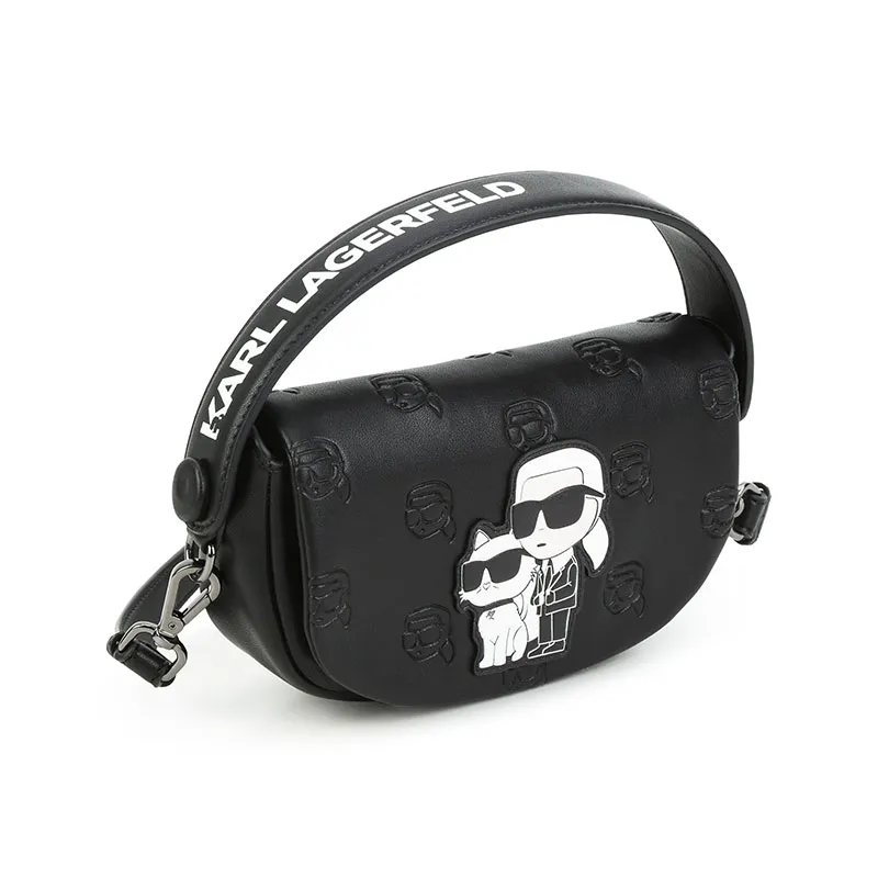 KARL LAGERFELD KIDS 涂层织物单肩包