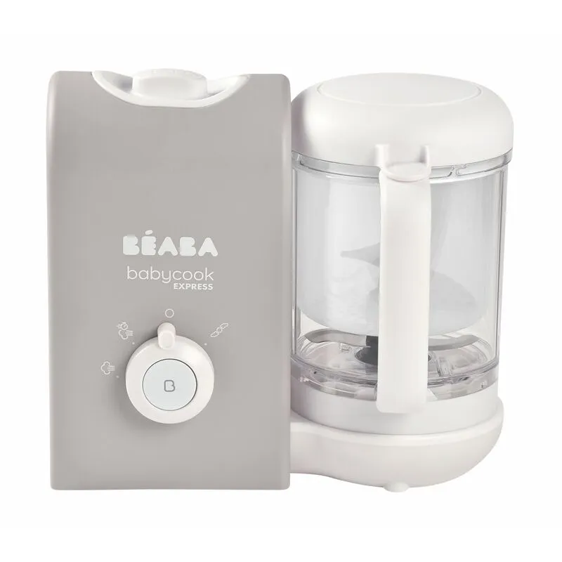 BEABA Babycook® Express 蒸煮搅拌辅食机 BABYCOOK RXPRESS robot cooker velvet grey