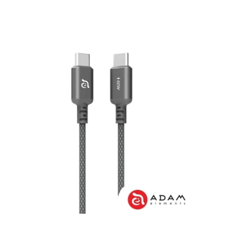ADAM elements CASA S120 USB-C 對 USB-C 60W編織充電傳輸線