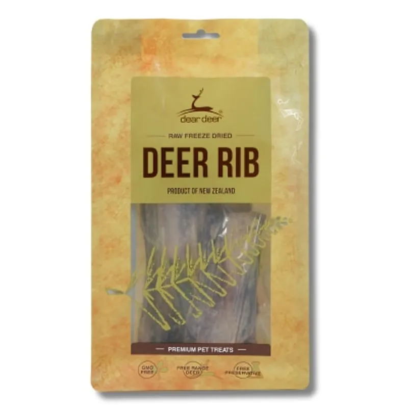 dear deer Dear Deer (Dried Deer Rib) 脫水鹿肋骨 100g