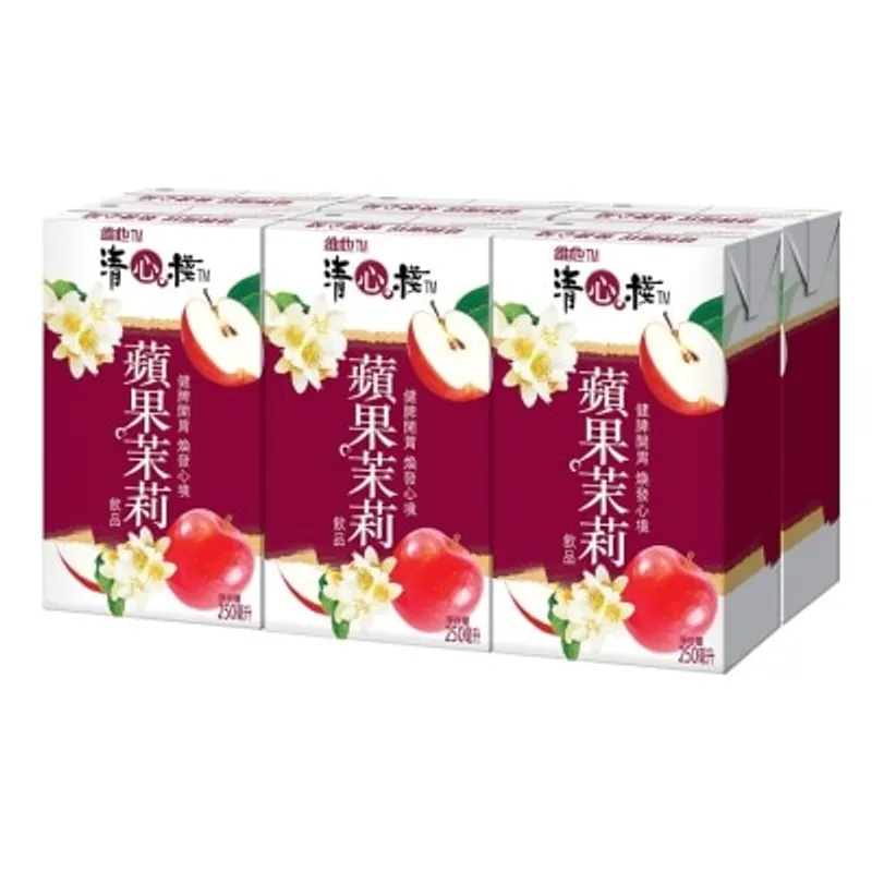 維他 清心棧蘋果茉莉 250毫升x 6