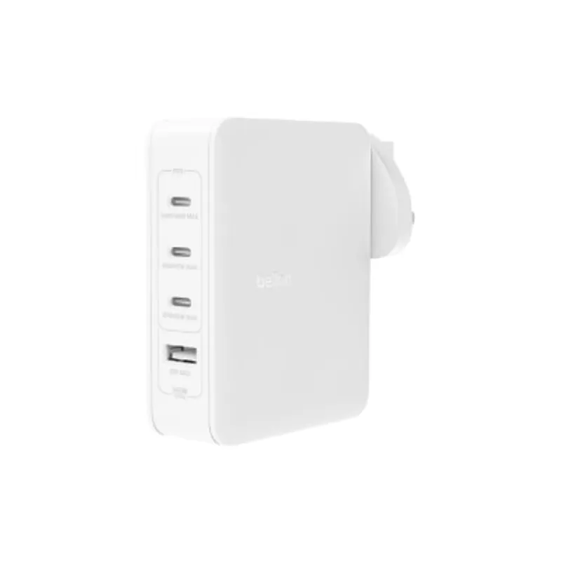 BELKIN 貝爾金 BoostCharge Pro 140W 4 端口 GaN 家用充電器