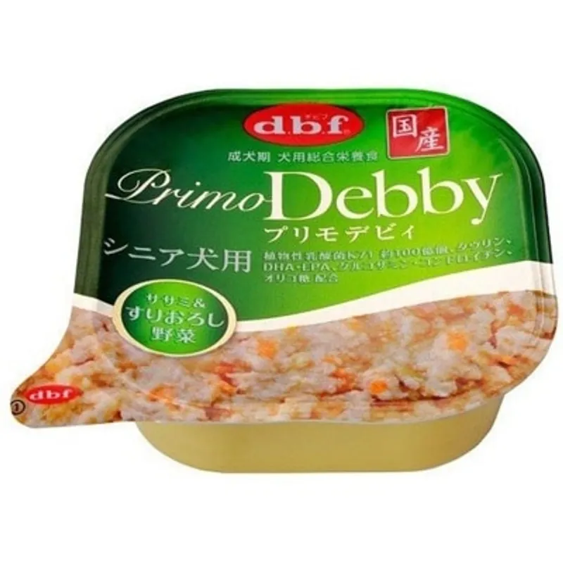 D.B.F PrimoDebby 雞肉&碎蔬菜(含乳酸菌) - 老犬用小餐盒 (95g) - d.b.f
