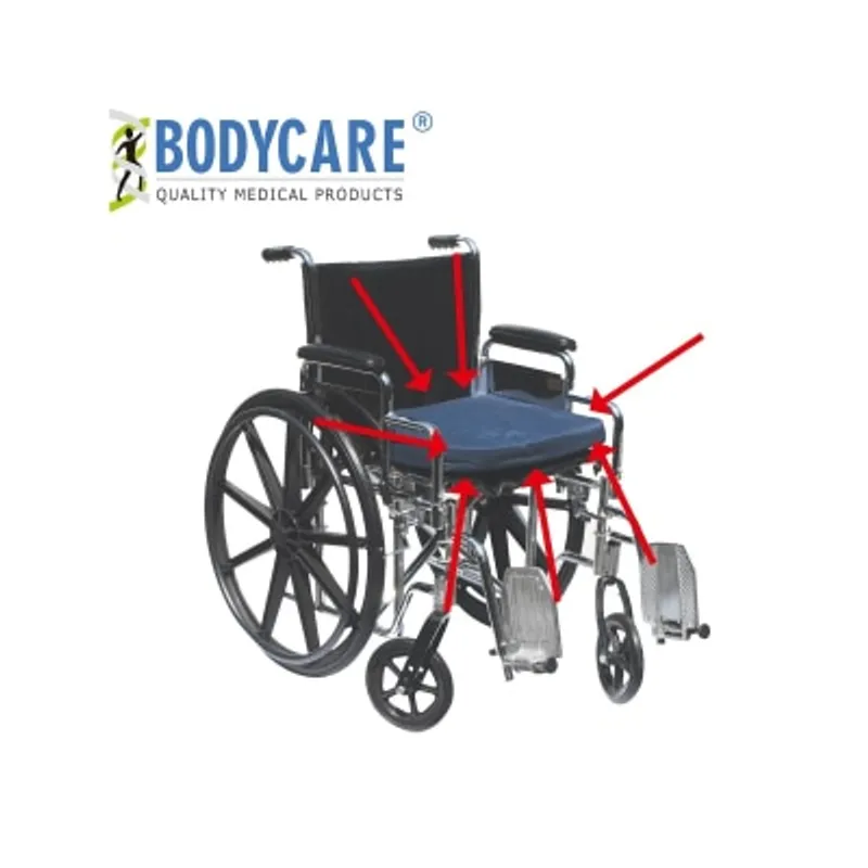 Bodycare 凝膠/泡膠輪椅座墊16"X20"X2"