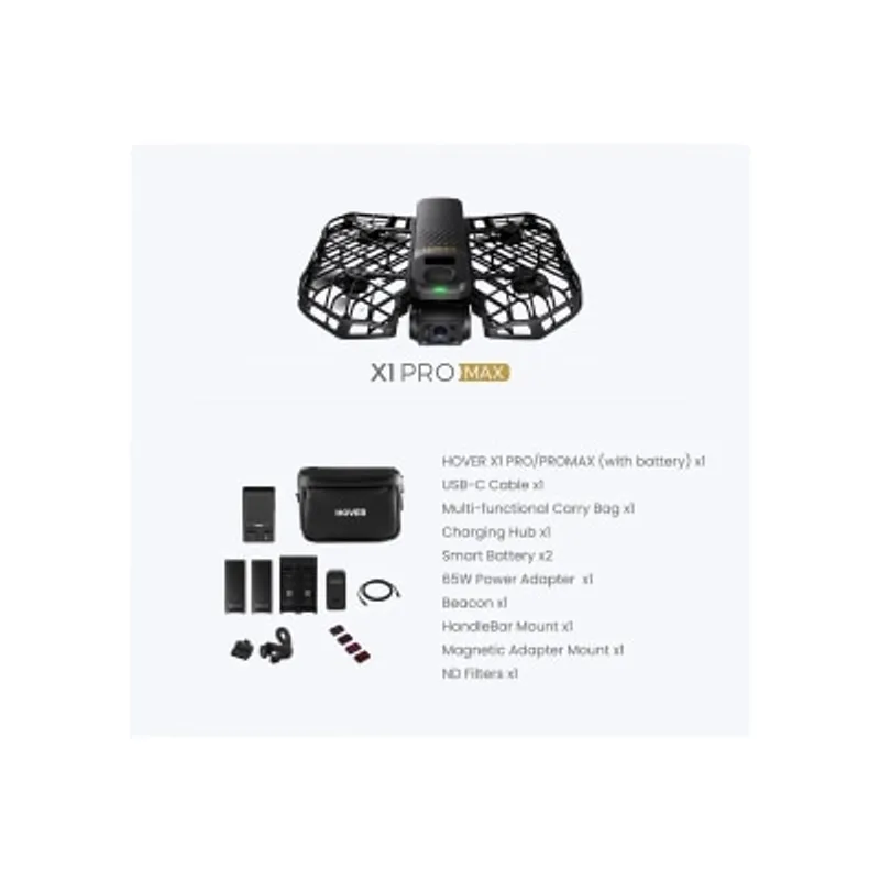 HoverAir X1 Pro Max超輕自拍8k飛行相機