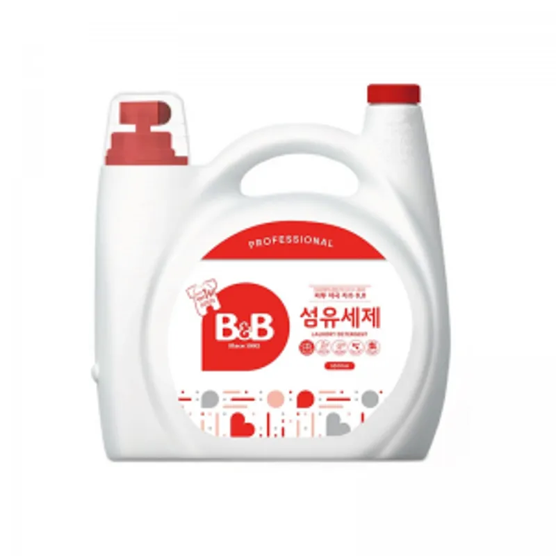 韓國B&B嬰幼兒天然抗菌洗衣液(1500ml/5500ml)1箱