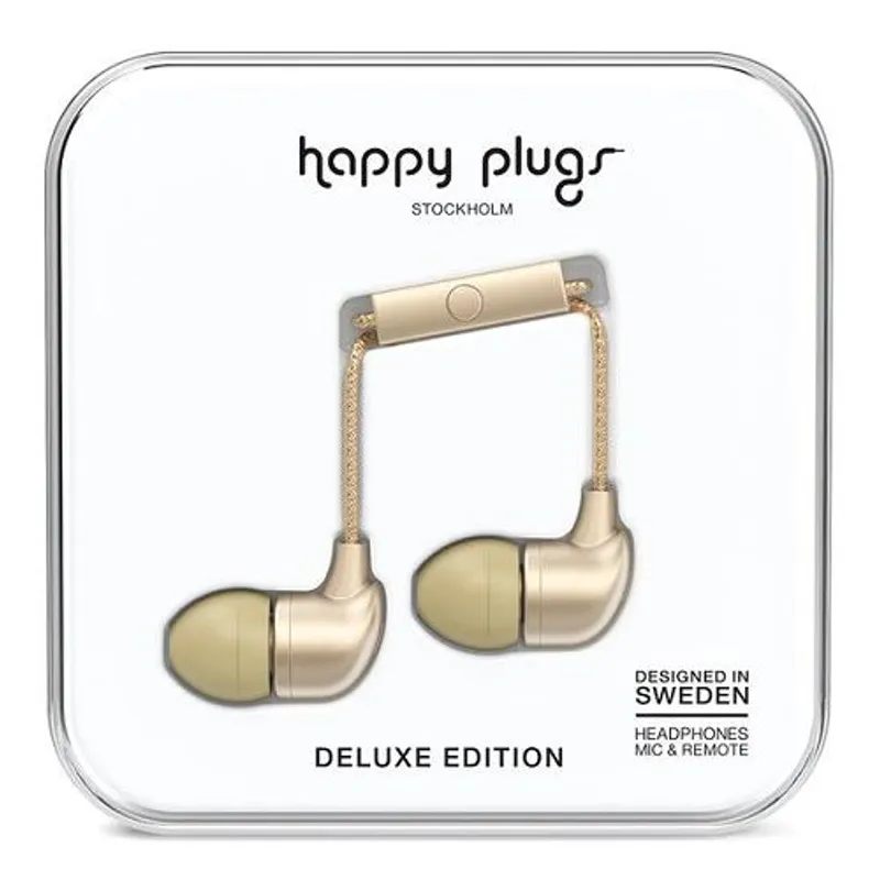 HappyPlugs In-Earphone Champagne